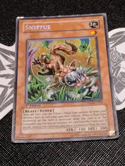 Yugioh! Card TCG Snyffus TSHD-EN083 Secret Rare Holo 1st Edition Played - Image 1