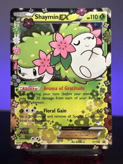 Shaymin EX XY148 Generations Black Star Promo Holo Ultra Rare Pokemon Card -LP - Image 1