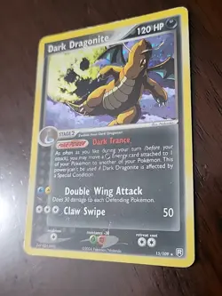 MP! Dark Dragonite 15/109 Holo Rare Swirl - EX Team Rocket Returns Pokemon Card - Image 3