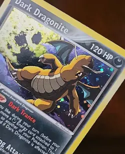 MP! Dark Dragonite 15/109 Holo Rare Swirl - EX Team Rocket Returns Pokemon Card - Image 4