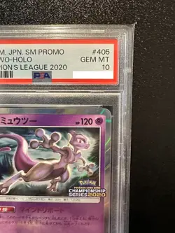 PSA 10 Mewtwo Holo Champion’s League 2020 Tokyo Japanese Pokemon Promo Card #405 - Image 4