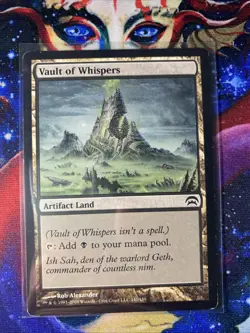 Vault of Whispers Planechase Moderately Played Magic The Gathering MTG - Image 1
