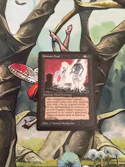 MTG: Animate Dead (92) Limited Edition Alpha Pr0xy NM/M - Image 1