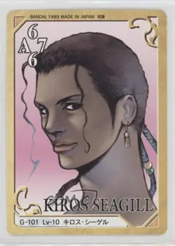 1999 Final Fantasy VIII - Triple Triad Card Game Japanese Kiros Seagill #G-101 - Image 1