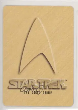 1996 Star Trek - The Card Game Crew Lieutenant Spinelli - Image 2