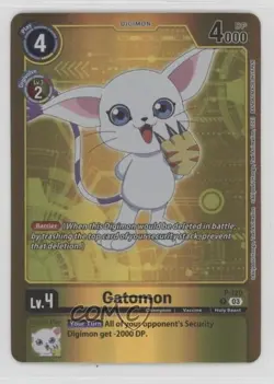 2020-Current Digimon Card Game - Promos Gatomon #P-120 - Image 1