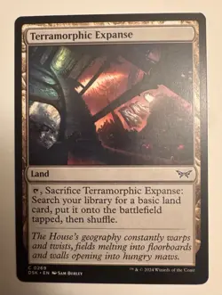 x1 Terramorphic Expanse DSK Duskmourn MTG 269 LAND M/NM 1x - Image 1