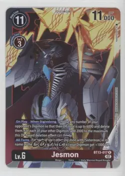 2023 Digimon Card Game - Versus Royal Knights (BT13) R Jesmon #BT13-017 - Image 1
