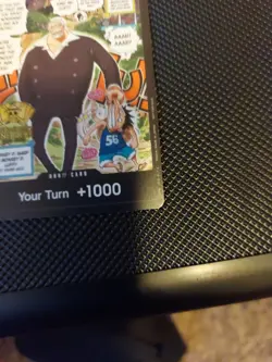 One Piece 2nd Anniversary Card DON!! Monkey.D.Garp Promo, Near Mint Condition - Image 4