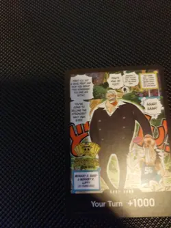 One Piece 2nd Anniversary Card DON!! Monkey.D.Garp Promo, Near Mint Condition - Image 5