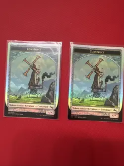 MTG Unstable - Construct Token Foil (1 Copy) - Image 1