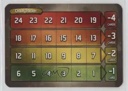 2018 KeyForge: Call of the Archons Chain Tracker Card - Image 2