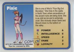 1999 Monster Rancher Collectible Card Game Toy Inserts Pixie - Image 1
