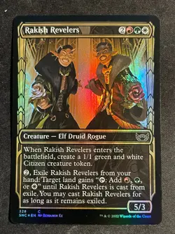 MTG Rakish Revelers (Showcase), NM-Mint, (SNC #328) Foil - Image 1