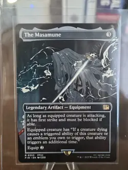The Masamune #0353 FIN R (Borderless) (Non-Foil) - MTG Final Fantasy - Image 1