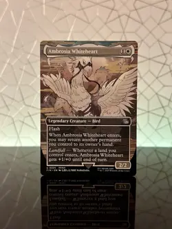 Ambrosia Whiteheart #0325 FIN U (Borderless) (Non-Foil) - MTG Final Fantasy - Image 1