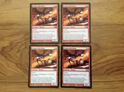 4 x Dragon Hatching MTG M14. Free UK Postage - Image 3