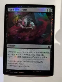 Feed the Swarm Foundations Foil MTG - Image 1