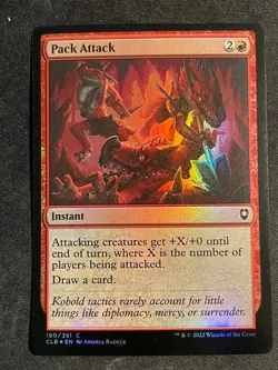 MTG Pack Attack, NM-Mint, (CLB #190/361) Foil - Image 1