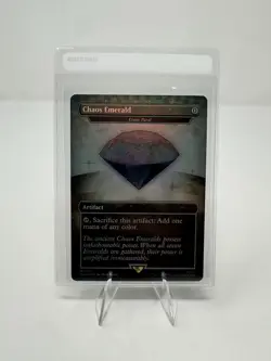 Chaos Emerald (Lotus Petal) White 7037 - MTG Sonic The Hedgehog Secret Lair - Image 1