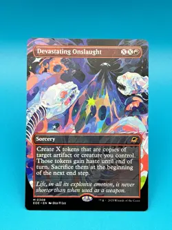 MTG ~ Devastating Onslaught ~ Borderless Regular #308 EOE Edge of Eternities NM - Image 1
