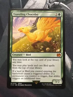 MTG Traveling Chocobo Mythic Regular NM FINAL FANTASY - Image 1