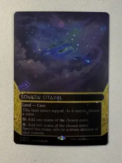 Sunken Citadel (0176) (Borderless) (Galaxy Foil) MTG Edge of Eternities - Image 1