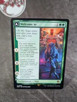 MTG - Welcome to . . . #0007, Jurassic World Collection REX, Non-Foil, NM, Rare - Image 1