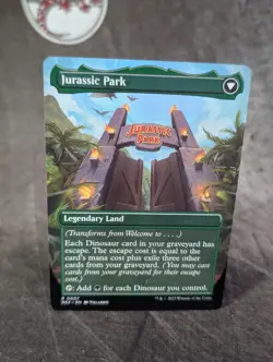 MTG - Welcome to . . . #0007, Jurassic World Collection REX, Non-Foil, NM, Rare - Image 3