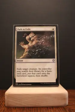 Path to Exile Regular M/NM Commander: Dominaria United 104 MTG Cards ManaFam - Image 1