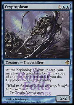 Cryptoplasm 1x FOIL MBS MTG Mirrodin Besieged Rare MINT blue - Image 1