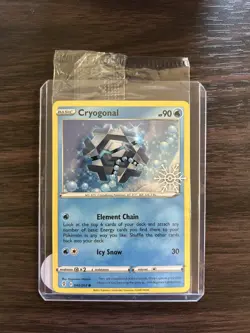 Cryogonal - (Holiday Calendar) 043/203 Pokemon Snowflake Holo SSP - Image 1