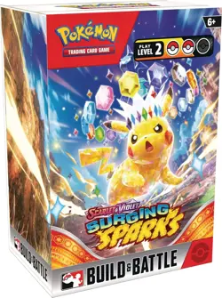Pokemon Scarlet and Violet Surging Sparks Build and Battle Box Sealed - Image 1