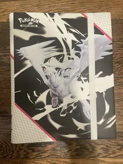 POKEMON OFFICIAL WHITE FLARE BINDER Collection *BINDER ONLY* 🔥 - Image 1
