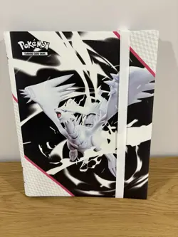 POKEMON OFFICIAL WHITE FLARE BINDER Collection *BINDER ONLY* 🔥 - Image 1