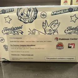 Pokemon World Championship Anaheim 2025 Double Deck Box Varsity Pikachu - Image 2