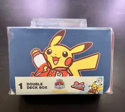 Pokemon World Championship Anaheim 2025 Double Deck Box Varsity Pikachu - Image 1