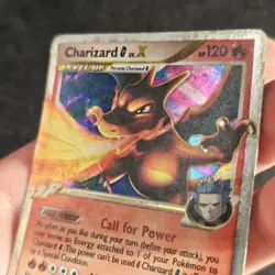 Charizard G Lv X 143/147 Supreme Victors Pokemon Card - Damaged DMG - Image 4