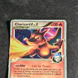 Charizard G Lv X 143/147 Supreme Victors Pokemon Card - Damaged DMG - Image 5
