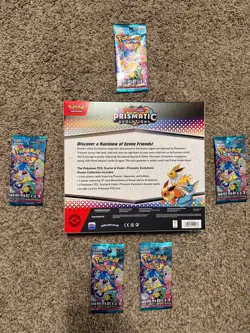 Pokemon TCG Scarlet & Violet Prismatic Evolutions Poster Collection Sealed New - Image 2