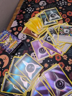 Large Lot Of 60 Pokemon Energy Cards with some shinys! - Image 1