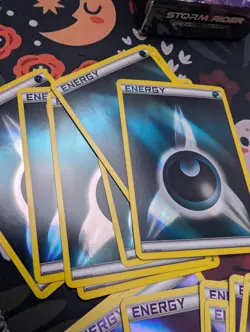 Large Lot Of 60 Pokemon Energy Cards with some shinys! - Image 3