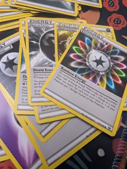 Large Lot Of 60 Pokemon Energy Cards with some shinys! - Image 4