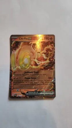 Pokemon TCG - Chi-Yu ex 40/193 Double Rare - Paldea Evolved - NM - Image 1