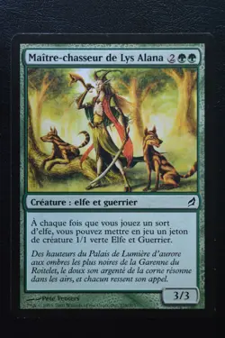 Magic The Gathering MTG LYS ALANA HUNTMASTER FRENCH Lorwyn LP Lightly Played - Image 1