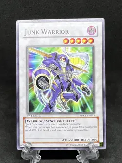 1x (EX) Junk Warrior - SDSE-EN043 - Common - 1st Edition YuGiOh - Image 1