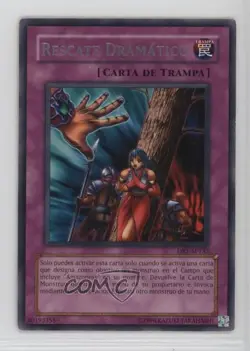 Dramatic Rescue (R) Spanish YuGiOh Dark evelation Volume 1 #DR1-SP152 2005 - Image 1