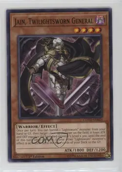 Jain Twilightsworn General 1st Ed. YuGiOh Code of the Duelist #COTD-EN024 - Image 1