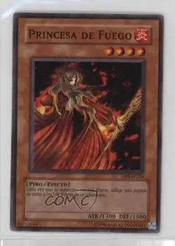 Fire Princess Spanish YuGiOh Dark Beginning 1 #DB1-SP234 2004 - Image 1