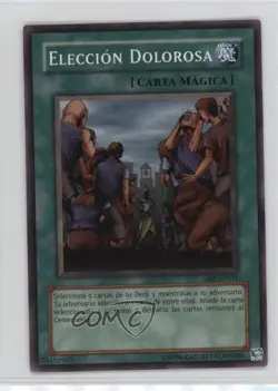 Painful Choice Spanish YuGiOh Dark Beginning 1 #DB1-SP033 2004 - Image 1